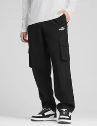 Essentials No.1 Logo Woven Cargo Joggers Black male