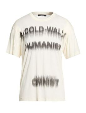 T-shirts Herren Cremeweiß S Herren