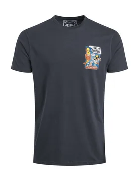 Weird Fish Fawlty Trouters Back Print Artist T-Shirt Size M - men men all-mens men tshirts men tshirts graphic offers all-offers offers mens-2-for-40- - Navy - FashionsVida