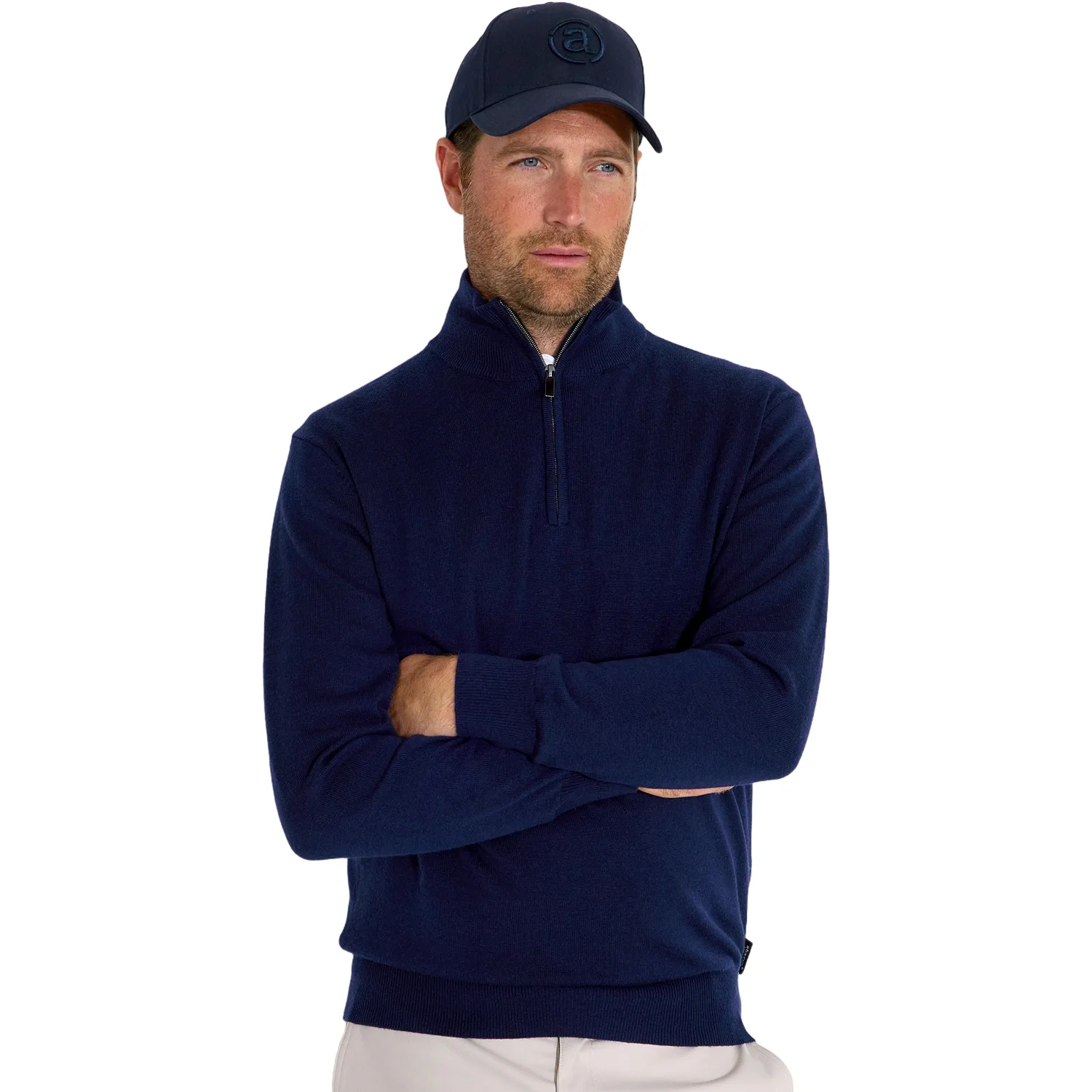 Pullover Liffin Knitted Windstopper, navy xl - Abacus - FashionsVida