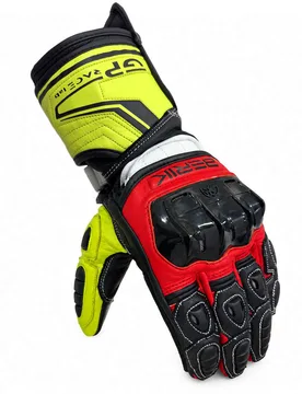 Guanti Moto Racing 2.0 In Pelle G-205321 Track Pro Ner taglia 2X - Berik - FashionsVida