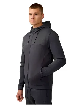 Sweat-shirt à Zip Scuba Charcoal M - Castore - FashionsVida