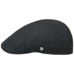 Mackenzie Flat Cap with Cashmere by - anthracite - Size: L (58-59 cm)
