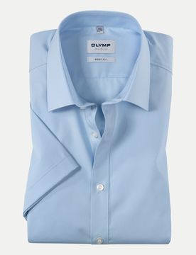 Body-Fit Hemd Level Five Blau 38
