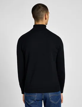 Regular Turtle Neck Black Größe S male - Lee - FashionsVida