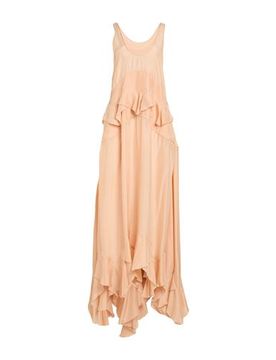 Vestido largo Mujer Rosa palo 32 Mujer
