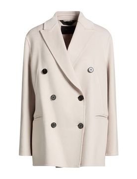 Paltò Abrigo Mujer Gris perla 38,40,42 Mujer