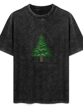Appeal to Heaven - Pine Tree Flag - 1776 T-Shirt funny costumes graphics heavyweight t shirts for men - Aliexpress - FashionsVida