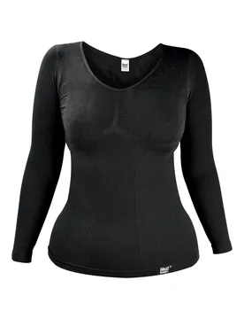 Womens Thermal Underwear Long Sleeve Top - - Size: S-M - Heat Holders - FashionsVida