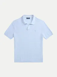 Polo Casual-Fit Poloshirt Blau M