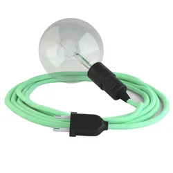 Cables Suspension Luminaire Rc34 3 M Milk / Mint / Black One Size