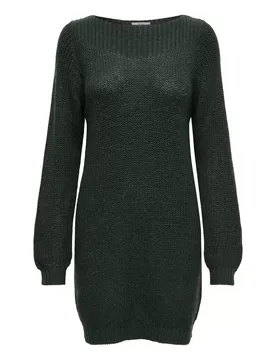 JDYWHITNEY MEGAN /S BOAT DRESS KNT femae