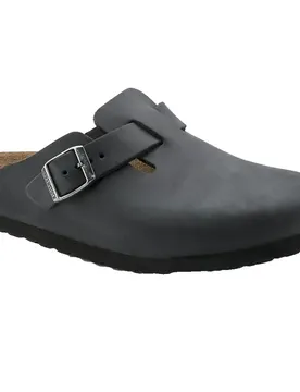Sabots Boston Oiled Leather Black EU 41