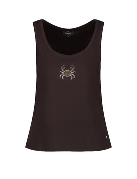 Monari Top marron 34 - monari - FashionsVida