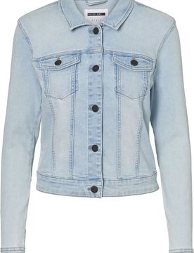 Jeansjacke - NMDebra Denim Jacket - XS bis XL - für Damen - Größe M - blau - Frauen - female