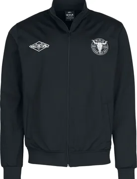 Trainingsjacke - Soccer Trackjacket - M bis 5XL - für Männer - Größe XXL - schwarz - EMP exklusives Merchandise! - Männer - male - Wacken Open Air - FashionsVida