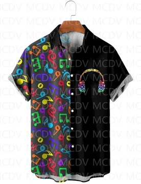 Dollar Rolls Pattern Chest Pocket Aloha Tie Dye Hippie Peace And Love Graphic Men's Vacation Beach Hawaiian Shirts - Aliexpress - FashionsVida