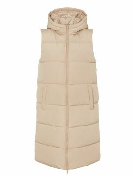 PIECES Chaleco 'Bee' beige