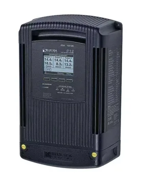 P12 Battery Charger 25a 12v Black One Size unisex - Blue Sea Systems - FashionsVida