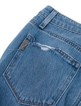 Noella Mid-rise Destructed Jeans - Paige - FashionsVida