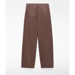 Pantalones anchos de mujer barrel fit en algodón orgánico
