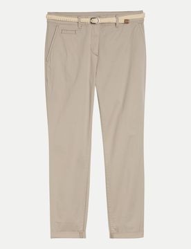 Slim-Fit Chinohose Beige 40/30