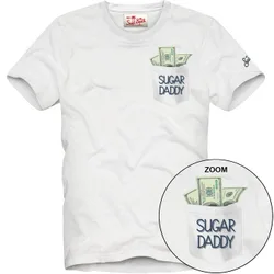 T-shirt con taschino e stampa AUS0001-04394L