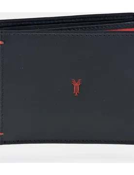 Americano compacto hombre dn piel color -rojo - Yanko - FashionsVida