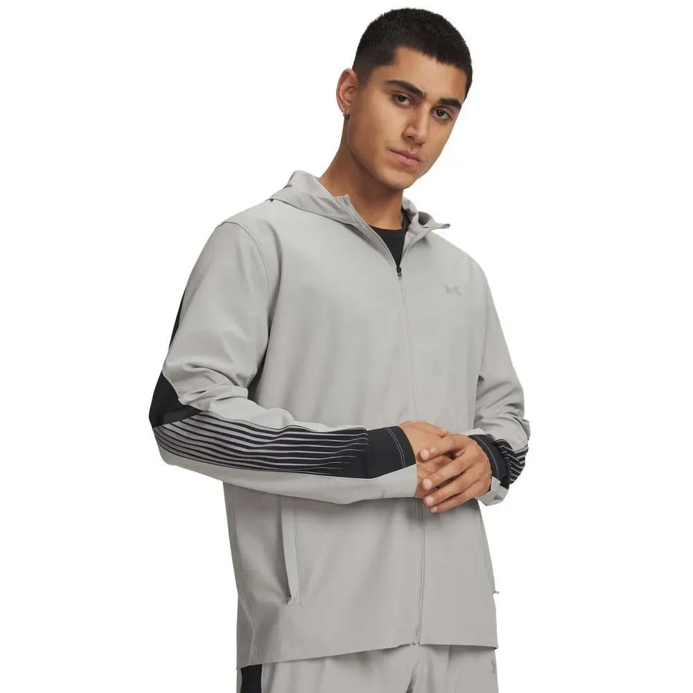 Velociti Storm Jacket Gray M Men - Under armour - FashionsVida