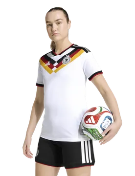 Germany Donna - Maglie/Repliche Bianco - Taglia XXS (26-28) - Poly Mesh XXS (26-28) - Adidas - FashionsVida