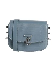Umhängetasche Damen Taubenblau -- Damen