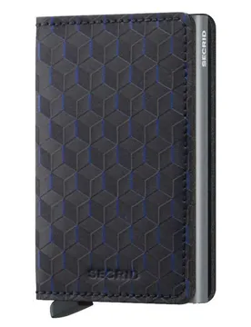 Portafoglio In Pelle Slimwallet Optical Black / Titanium One Size