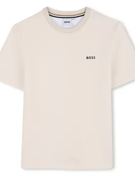 T-shirt à Manches Courtes J52986 Sand 12 Années Garçon
