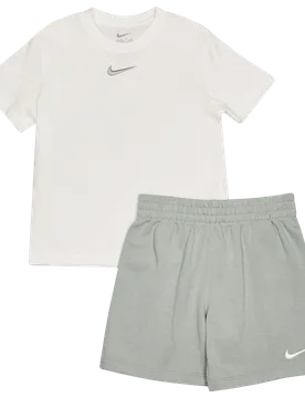 Essentials Jersey Unisex Tracksuits - White - Size 6 - 7 Years - Cotton Jersey - White - Size: 6 - 7 Years - Nike - FashionsVida