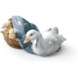 Figura decorativa Cría de patos