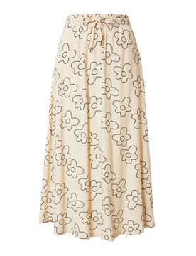 Urban Classics Falda ecru / negro