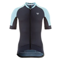 Maglia A Maniche Corte Mont Ventoux Navy Blue / Celeste
