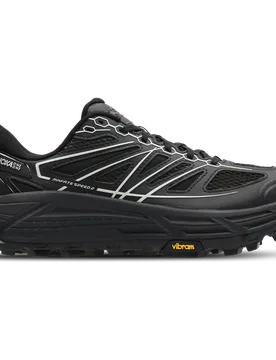 Mafate Speed Herren Sneaker - Schwarz - Größe 43 1/3 - Netz/Synthetik Black 43 1/3 - HOKA - FashionsVida