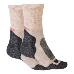 Profi-Trekkingsocken „Everest“, 2 Paar 42 beige