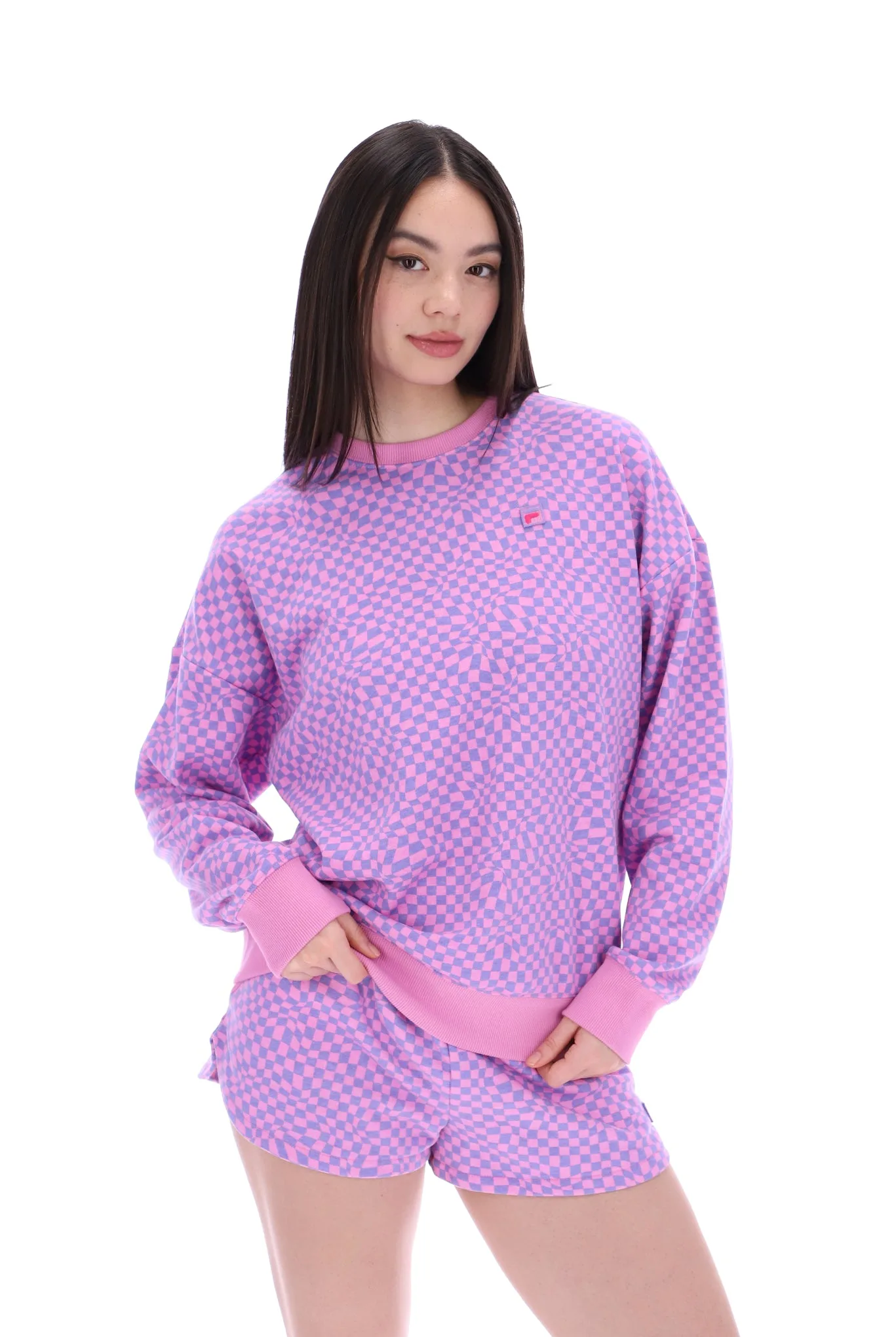 Peyton Oversized Striped Hoodie - XS - FILA - FashionsVida