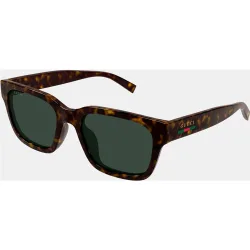 Gafa de sol de hombre rectangular en inyectado