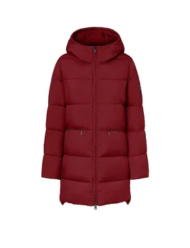 Steppmantel MARANGU dunkelrot L damen - Ecoalf - FashionsVida