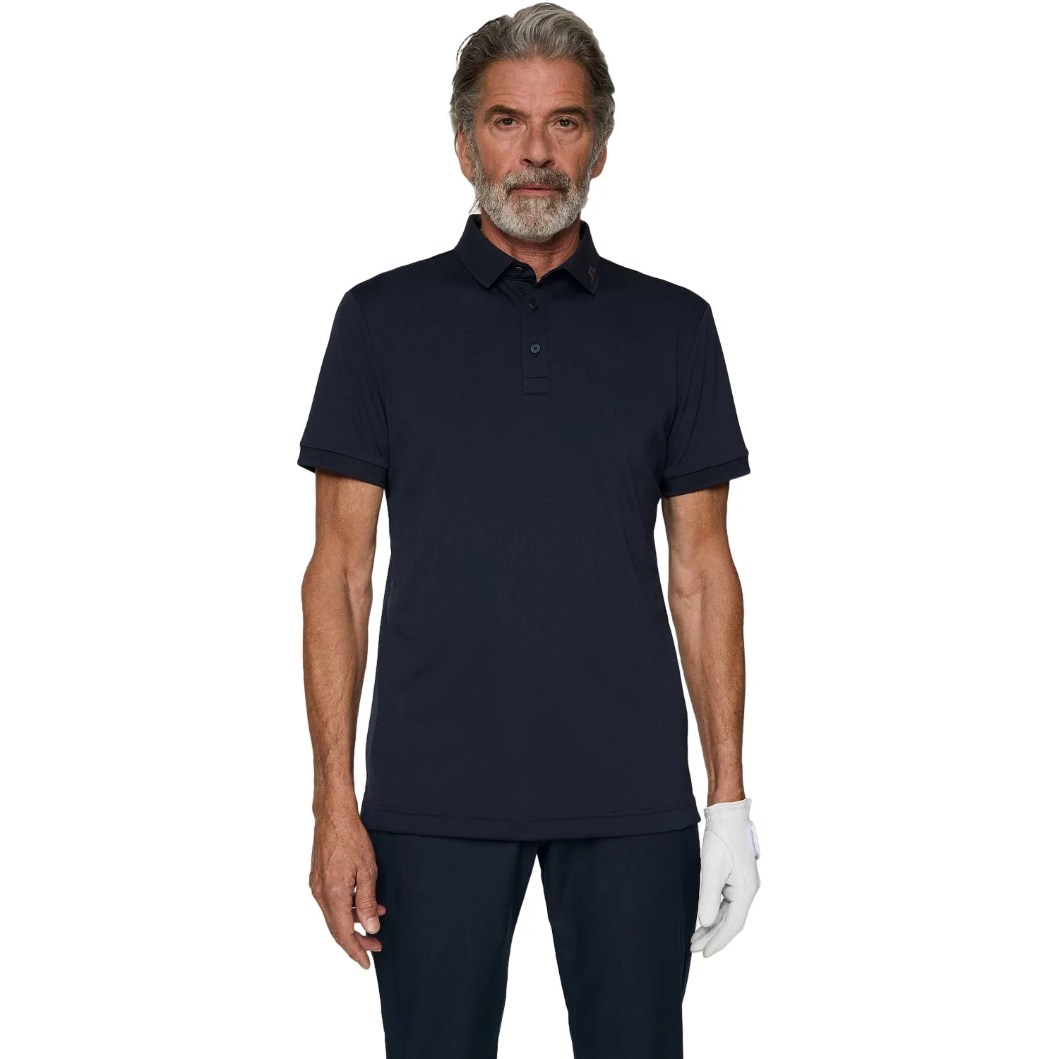 J.Lindeberg Polo KV Print, navy xxl - J.lindeberg - FashionsVida