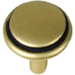 Pomo Zamak Button Ø 25 mm