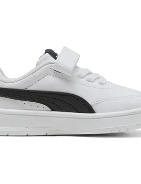 Sneaker Court Classic Clean Ac+ Inf White / Black EU 26