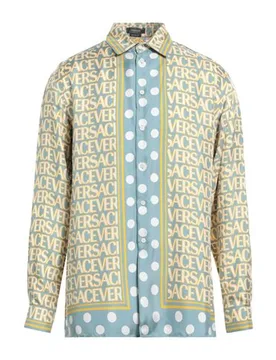 Camisa Hombre Azul pastel 46 Hombre - Versace - FashionsVida