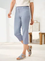 Baumwoll-Capri Sommerleicht - Hellblau - female - Size: 24