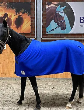 Manski Abschwitzdecke Fleece Baltic royalblau 95 cm - Reitsport Manski - FashionsVida