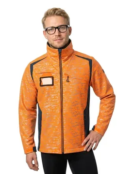 Veste Softshell Accelerate Safe 19202 Hi-Vis Orange / Dark Petroleum S - MASCOT - FashionsVida