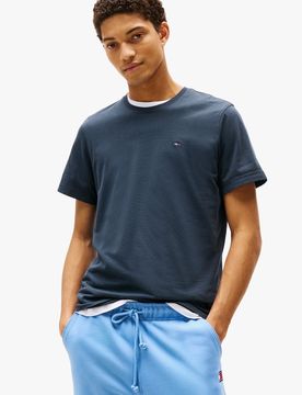 T-shirt manches courtes en coton Bleu XS Male
